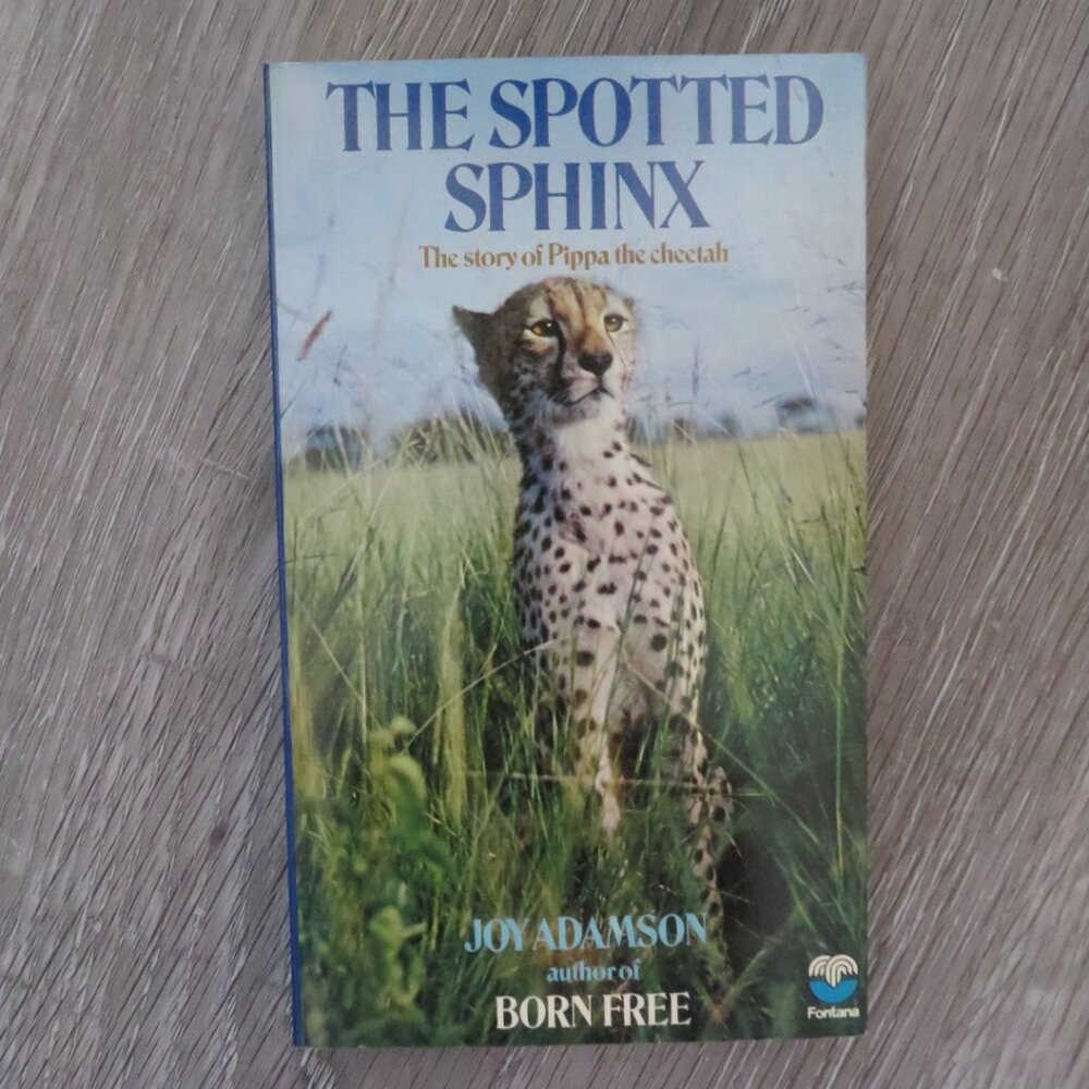 The Spotted Sphinx Joy Adamson Vintage Paperback (F77)